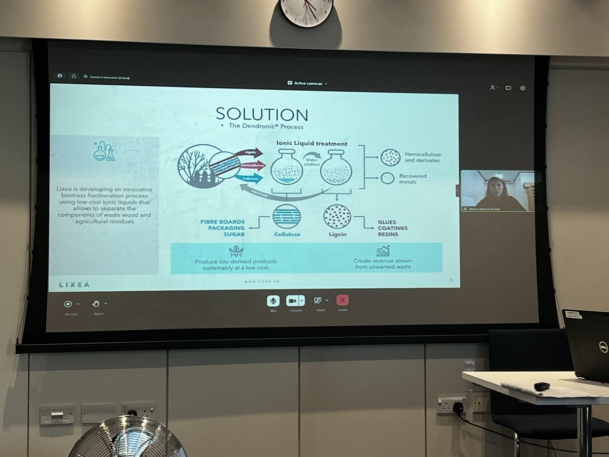 Fantastic talks by #ionicliquids start-ups <a href="/Nanomox/">na</a> and <a href="/LixeaNews/">Lixea</a> at the MSILDG summer meeting, showcasing the opportunities of this solvent class.