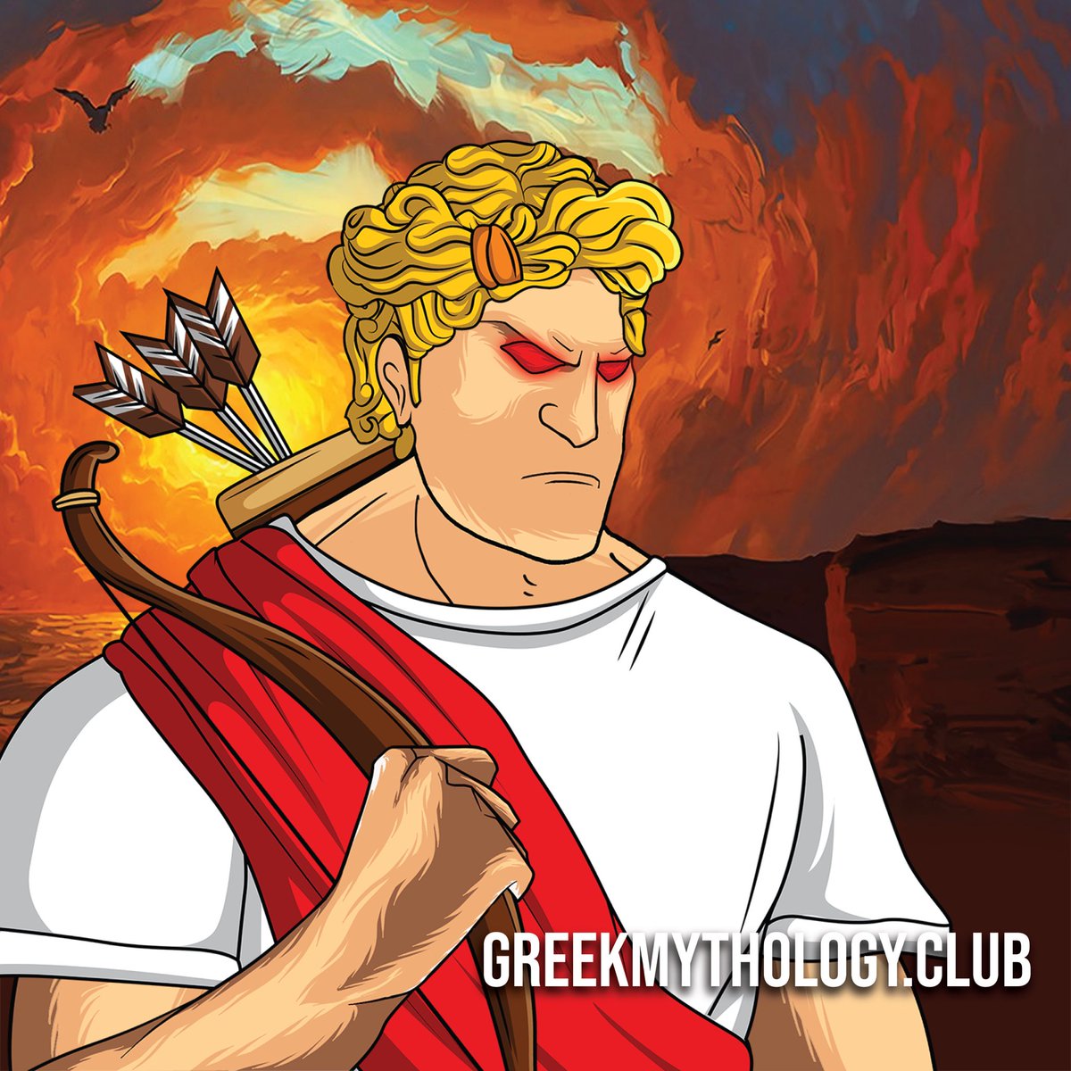 greekmythclub's tweet photo. 🏹 Apollo 🏹
A major Greek god associated with the bow, music, and divination.
#apollo #greekmythologyclub #nfts #greekgods #hodlrewards #staking #mining #trading #participationrewards #mintsale #newnft #dm #follow #epicnfts #greekgodnfts #passivelegends #nftart https://t.co/qcF6nVyRxq