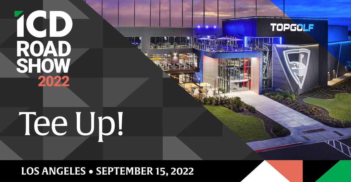 Tee up for treasury at the #2022ICDRoadshowSeries in Los Angeles! Join us for an expert treasury panel discussion over dinner followed by Topgolf with a PGA Tour champ. Register here: bit.ly/3dFjSb2