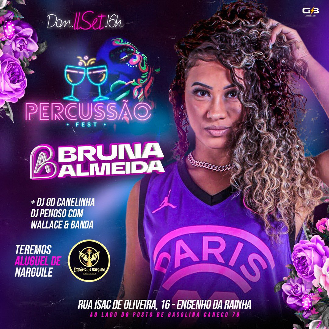 Acengenho's tweet photo. DIA 11 DE SETEMBRO TEM O MAIS NOVO PROJETO “PERCUSSÃO FEST” COM A MAIS NOVA CANTORA REVELAÇÃO DO ANO “BRUNA ALMEIDA” + CANTOR WALLACE CANTANDO OS MELHORES PAGODES + DJS TOCANDO TODOS OS RITMOS. EXPLODIIU 💥💥💥💥🥳🥳🥳 https://t.co/oYKhvUBwN8