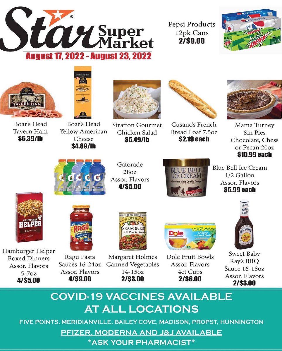 StarSuperMarket's tweet photo. New Deals are here for you! #shoplocal  🌟🌟 https://t.co/6hqibcfZY5