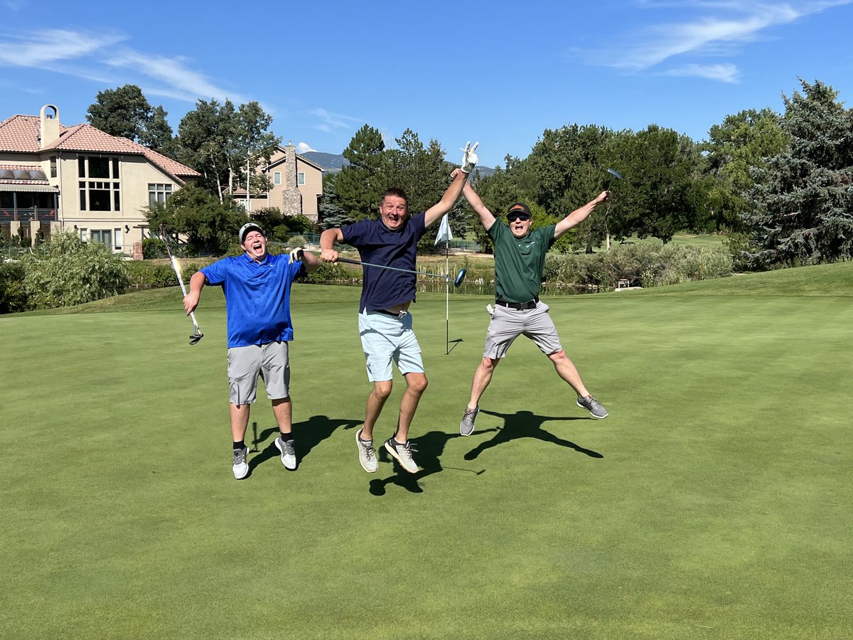 _MurphCo's tweet photo. Murphy Company was a proud sponsor of last week's Rocky Mountain ISPE Golf Outing. It was a beau-tee-ful day to be outside, playing golf, and connecting with great people in the pharmaceutical industry! Thank you Rocky Mountain ISPE for hosting such a great event!
#Murphy #RMISPE https://t.co/3XVPDKQumC