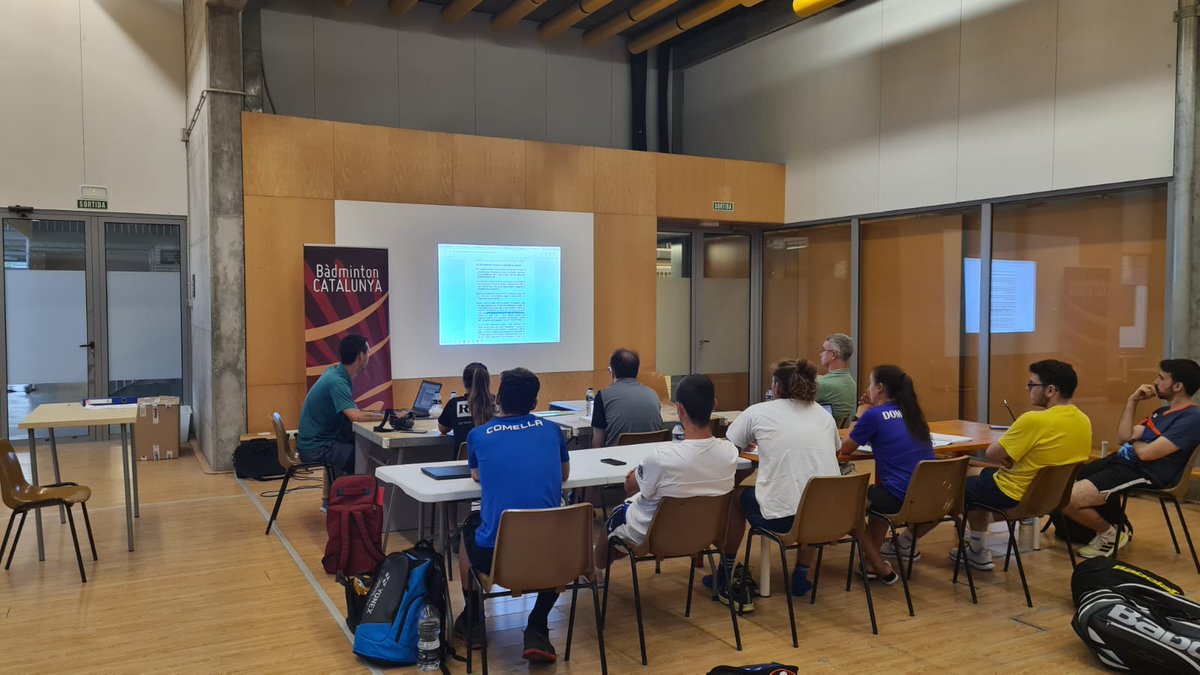 ‼ En marcha el Curso de Formación Nivel 1 en <a href="/Bad_Granollers/">Bádminton Granollers</a>. 

➕ cutt.ly/IXzOCwB