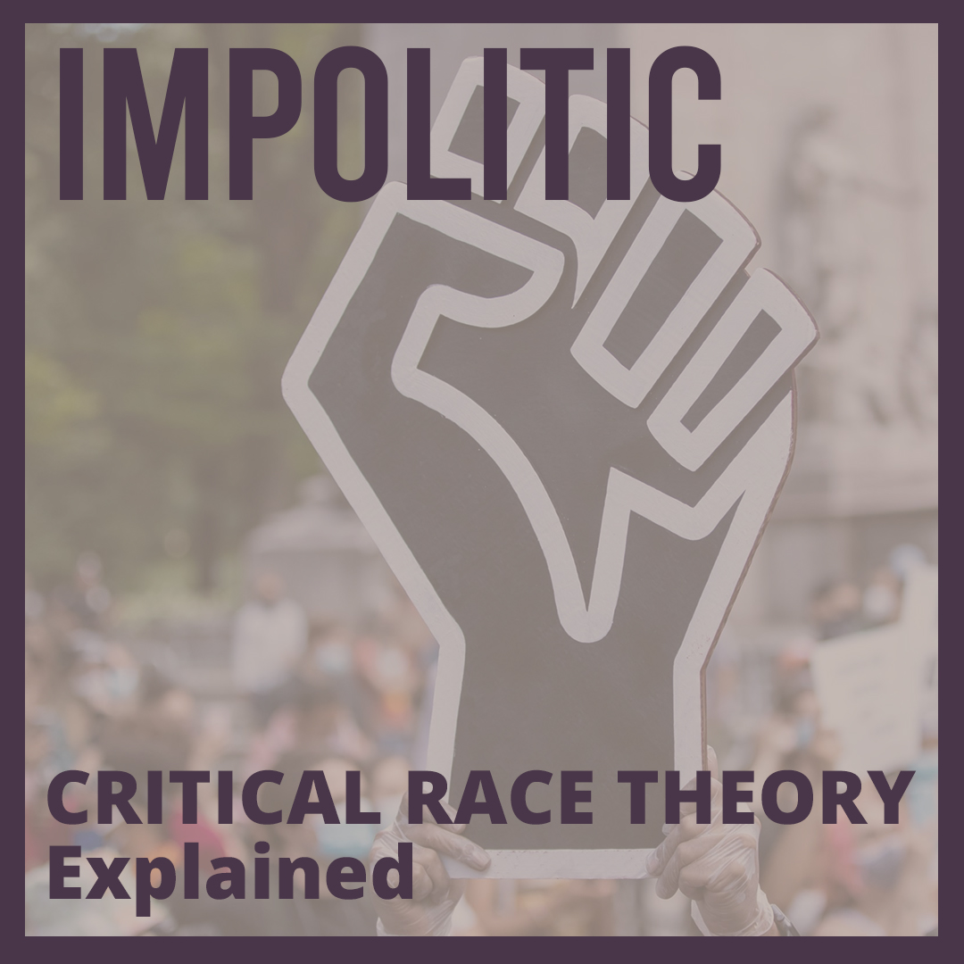 ImpoliticCast's tweet photo. Our latest episode with @chicanostocracy is now available! Dr. Cabrera helps us understand critical race theory and discusses the various controversies it faces both in academia and public debate. Great episode! 

#criticalracetheory #crt #woke #cancelculture https://t.co/skoBTRgvab