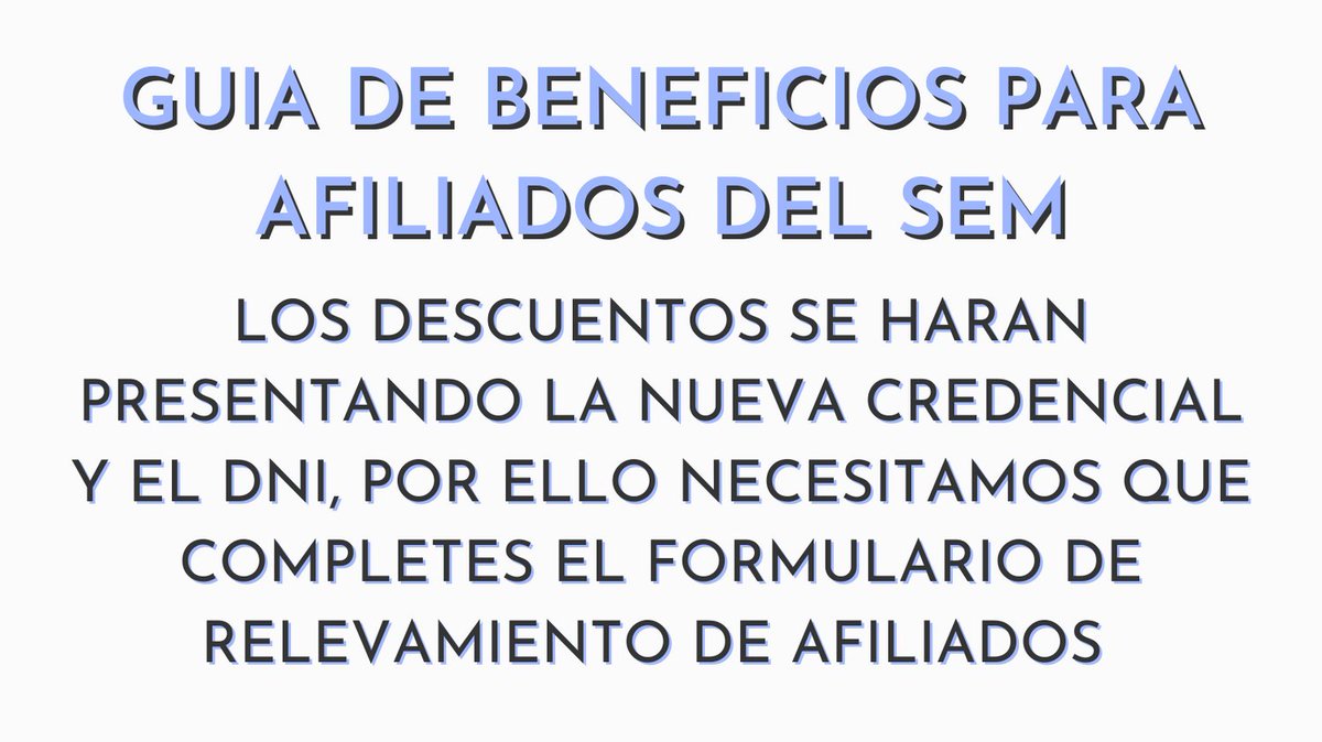 ➡️Nos encontramos trabajando con comercios de la zona y así, seguir sumando beneficios para nuestros Afiliados

🖌Si todavía no completaste el formulario podes mandarnos un mensaje directo al WhatsApp 📲

#semradatilly #sindicato #tusindicato #radatilly #chubut #beneficios