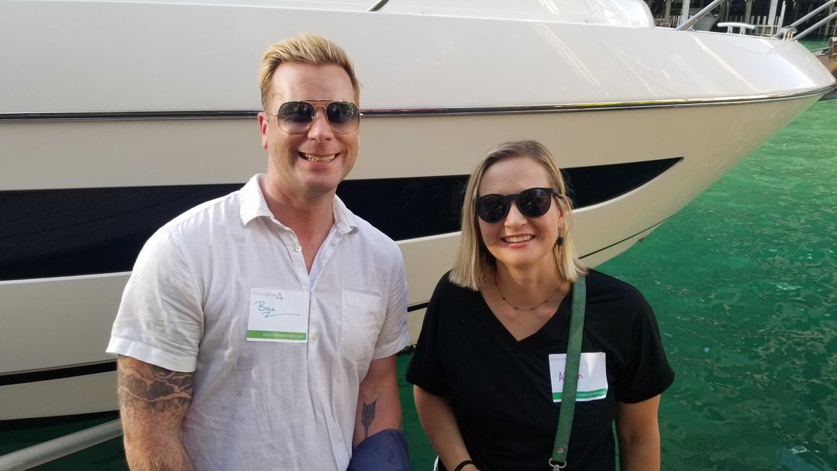 DeltaGreatLakes's tweet photo. Cheers from the board, staff, and Delta Emerging Leaders associate board at Delta Institute! 🥂
Pictures from our summer mixer last week 🤗💙
#chicagoriver #deltainstitute #summer2022 @DeltaEmLeaders https://t.co/nXZwjlFE8f