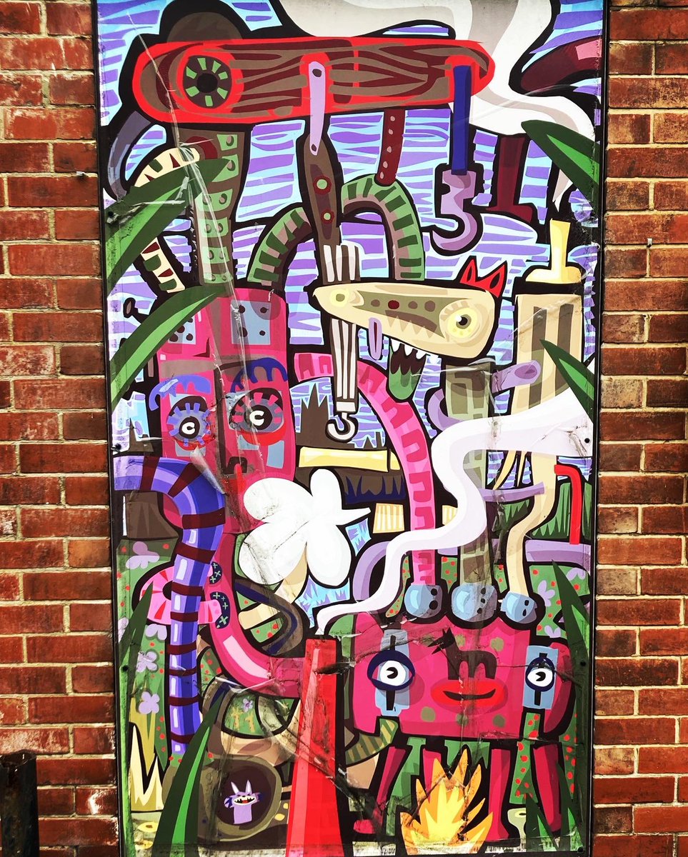 HellingtonBoots's tweet photo. Awesome artworks celebrating the conservation of the 1795 #NewcomenEngine at #ElsecarHeritage ๐งก ๐
#LegsAndLaces #BarnsleyIsBrill https://t.co/GNWXKPgheB