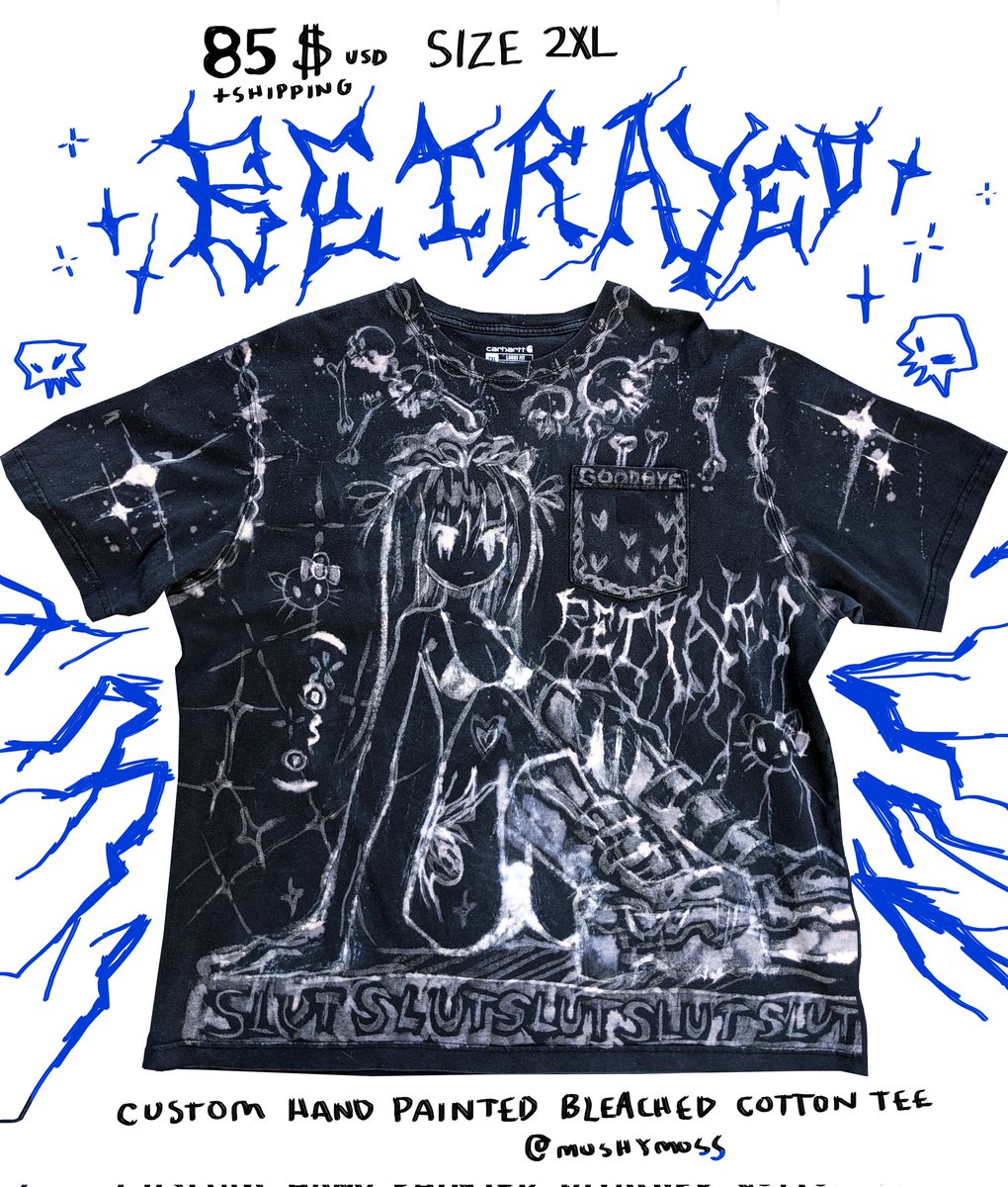 Halloween customs apparel drop ☠️ dm to buy, payment by PayPal 🎃 #goth #punk 