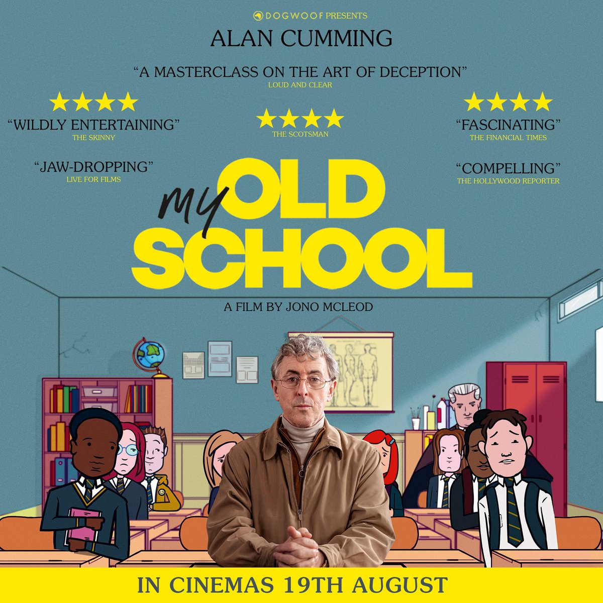 My favourite film this year. Hilarious, touching, unique. #MyOldSchool. In cinemas August 19th. Tickets available here: myoldschool.film <a href="/Dogwoof/">Dogwoof</a>