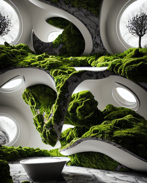 Nai9_AI's tweet photo. // {B I O M O R P H} | V 1.0

#biomorphicart #mossdesign #granitevilla
.
.
.
#generativedesign #generativeart #biomimicry #biodesign #naturearchitecture#stablediffusion  #stablediffusionai #stablediffusionart #midjourneyart #midjourneycommunity #midjourney #midjourneyai https://t.co/Nb7bfMADam
