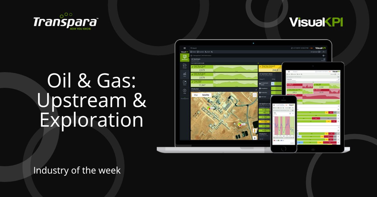 Transpara's tweet photo. Industry of the week Oil &amp; Gas: Upstream &amp; Exploration
#Transpara #VisualKPI #Oil #Gas #Upstream #Exploration
Learn more at https://t.co/9n4wssqyAO https://t.co/zuNAz8e7Iq