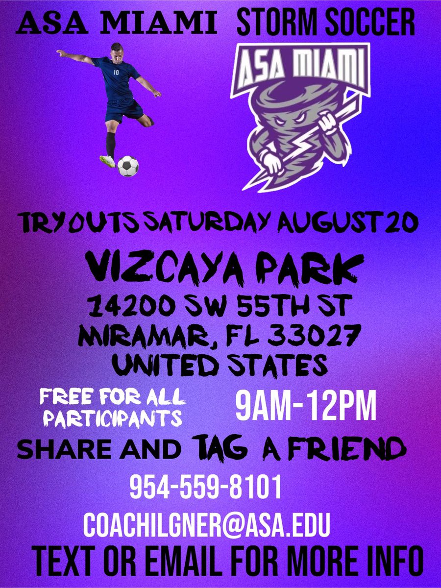 ASA Miami Athletics tweet media