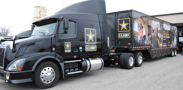 ArmyKYTN's tweet photo. Tomorrow kicks off the #WilsonCountyFair For the next nine days, the #USArmy will be on site with the American Soldier Adventure Semi. It features an EOD Robot, Army System Night Vision Interactive Exhibit and various simulated weapons systems. #tnstatefair #JoinUs https://t.co/OyYz1A786u