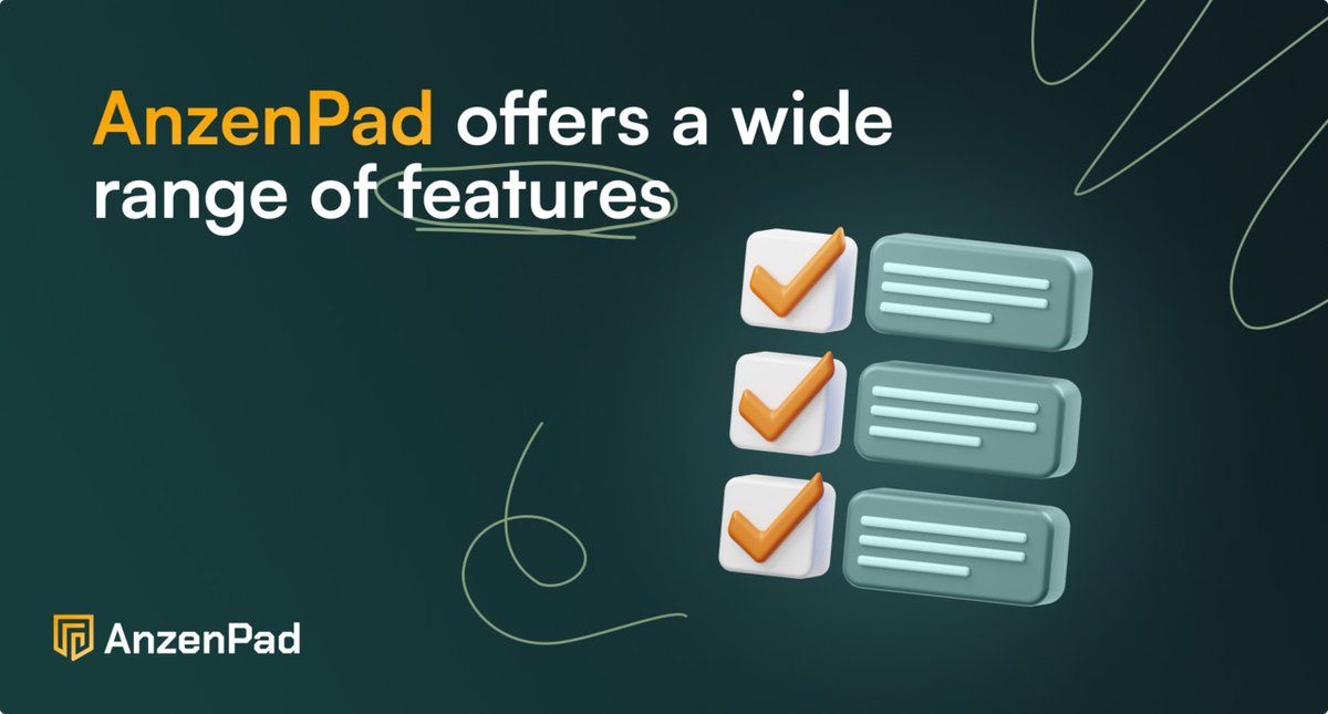 🔥 AnzenPad offers a wide range of features in a crowdfunding platform for startups looking to #IDO. Tailor to your specific requirements with the most critical functionality for the #crypto startup. Please DM us if you need advice or help on customized #fundraising capabilities.