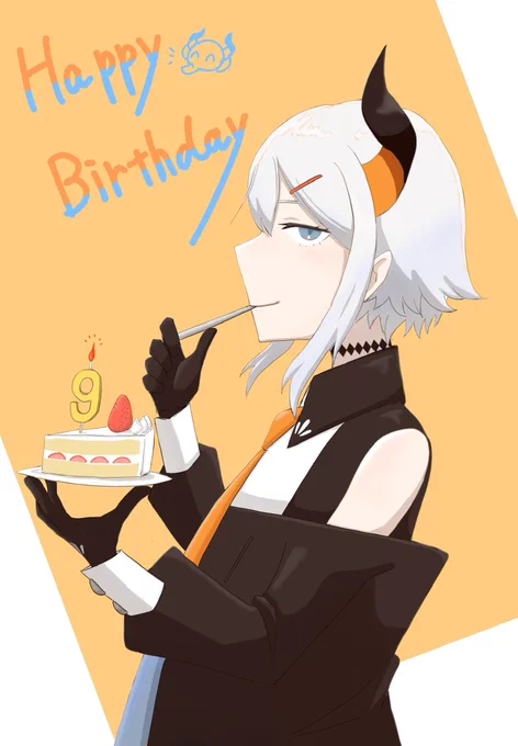 お誕生日おめでとうございます  #レヴィ誕2022  #絵リファ 