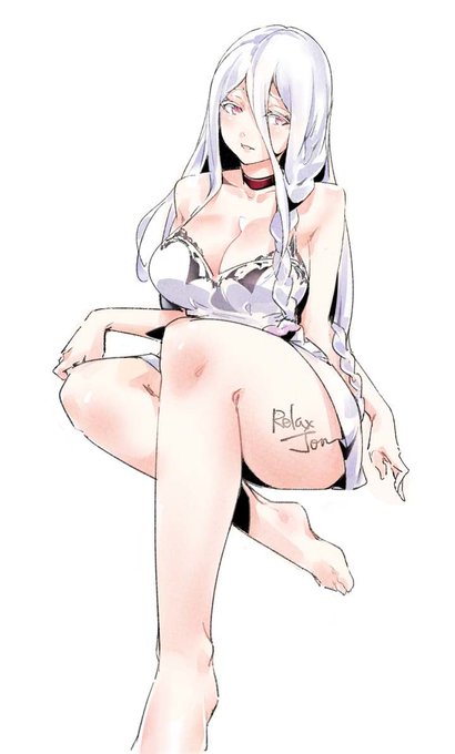 しろ #巨乳 #癒しの美巨乳 #しろ #しらおり #蜘蛛ですが、なにか?  