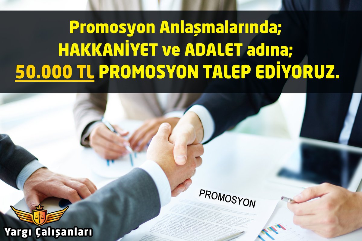 yargipersoneli's tweet photo. Adalet Bakanlığı'nın personel sayısı gözönünde bulundurularak REKOR ve ADİL bir promosyon bekliyoruz.

#adalettakipleşiyor #adalettakiplesiyor
#Adaletİcin50Bin https://t.co/epb24abPol