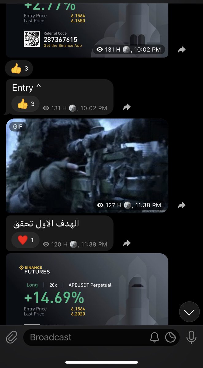 AliMalallah92's tweet photo. شخصيا غايب عن وضع السوق، لكن قاعد اشوف شغل صديقي @CrypticChart بالتلقرام للامانه…… ابدااااااع خرافي 👏🏻، ما شاء الله عليك. 

وما انسى صديقي @WhoIsArtii  الملك 👏🏻

هذول الاثنين مبدعين لابعد الحدود برافو 👏🏻👏🏻👏🏻👏🏻 https://t.co/dFfZ7mtgN3
