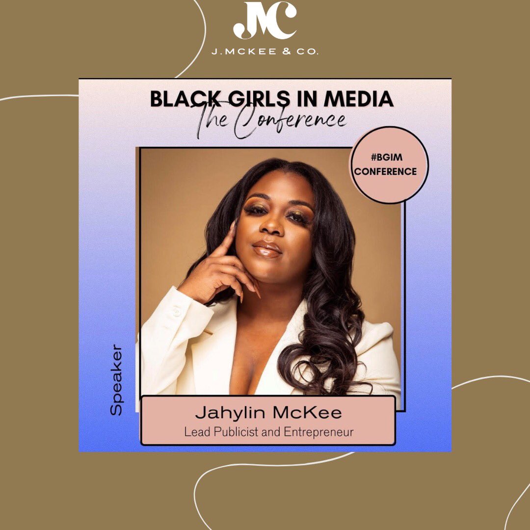 @BlackGirlsInMedia Atlanta Conference is just 4 days away! Have you secured your ticket yet?

#JMcKeeandCo 's very own @lifeasjahy, will be a panelist and excited to connect & share with you her inspiration to step out on faith and much more!

August 20, 2022, See you soon, ATL!