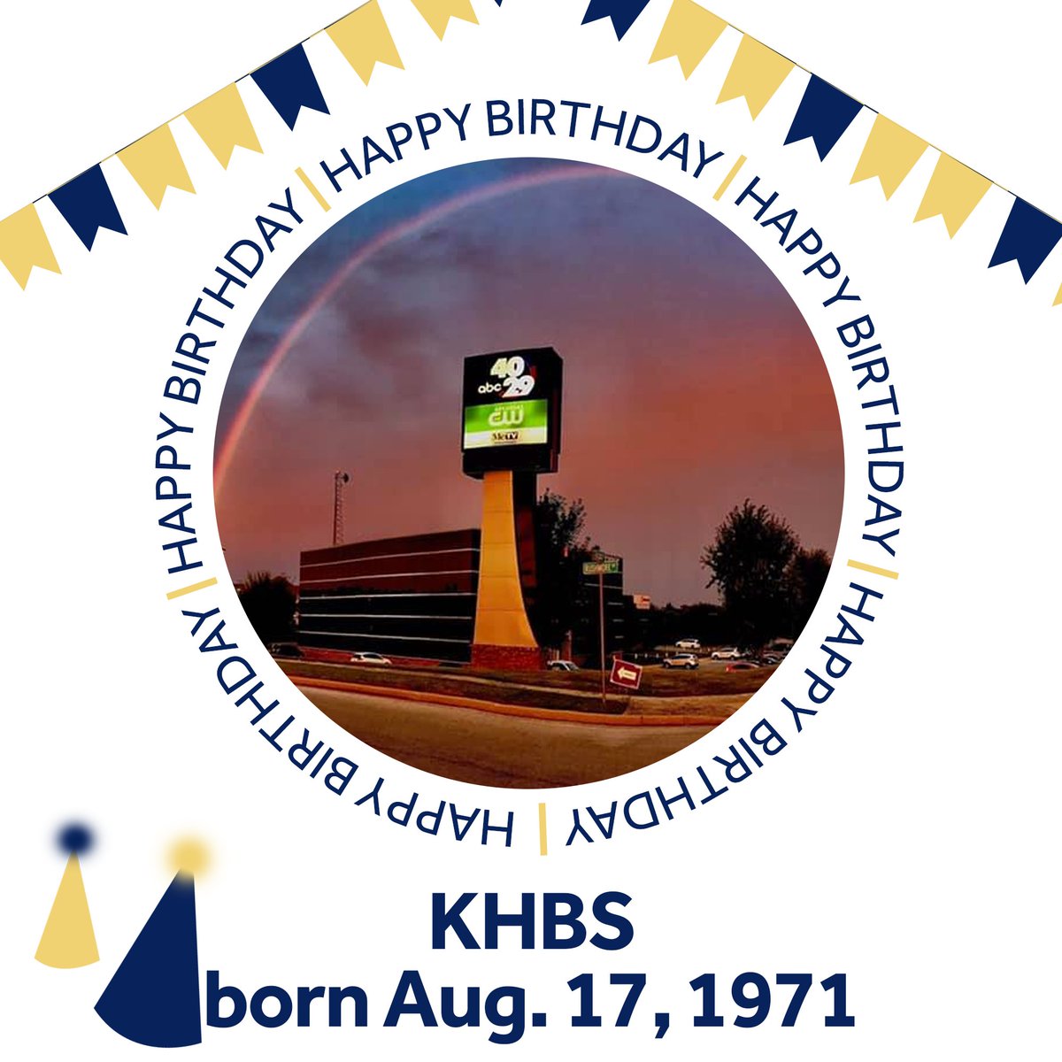 4029news's tweet photo. We've been broadcasting now for 51 years.
#khbs #northwestarkansas #fortsmith https://t.co/MhQi0mhyy6