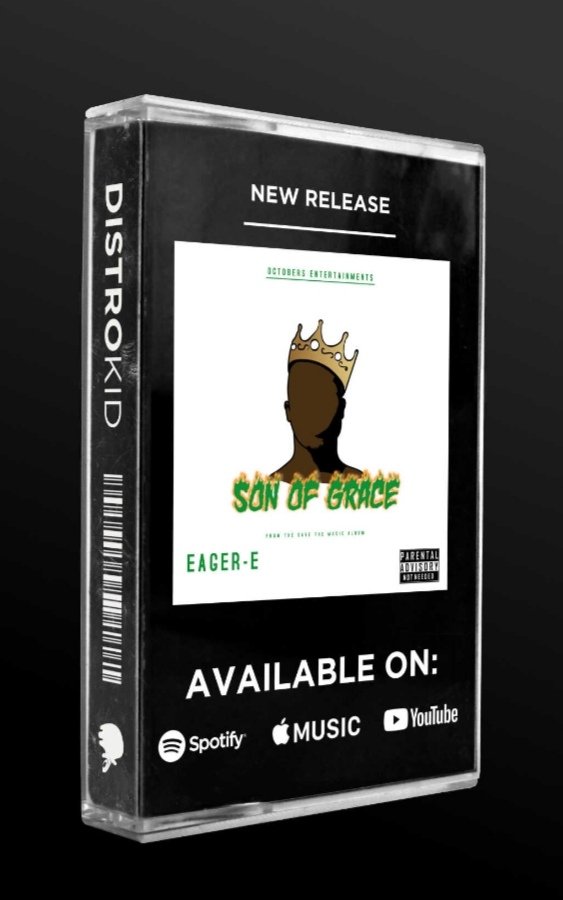 sosoeager's tweet photo. SON OF GRACE
Available everywhere. For the culture and the love. Go stream it. Don't forget to go follow Eager E on all social media handles. @EagerE or @SosoEager https://t.co/1wm6JKdGHZ