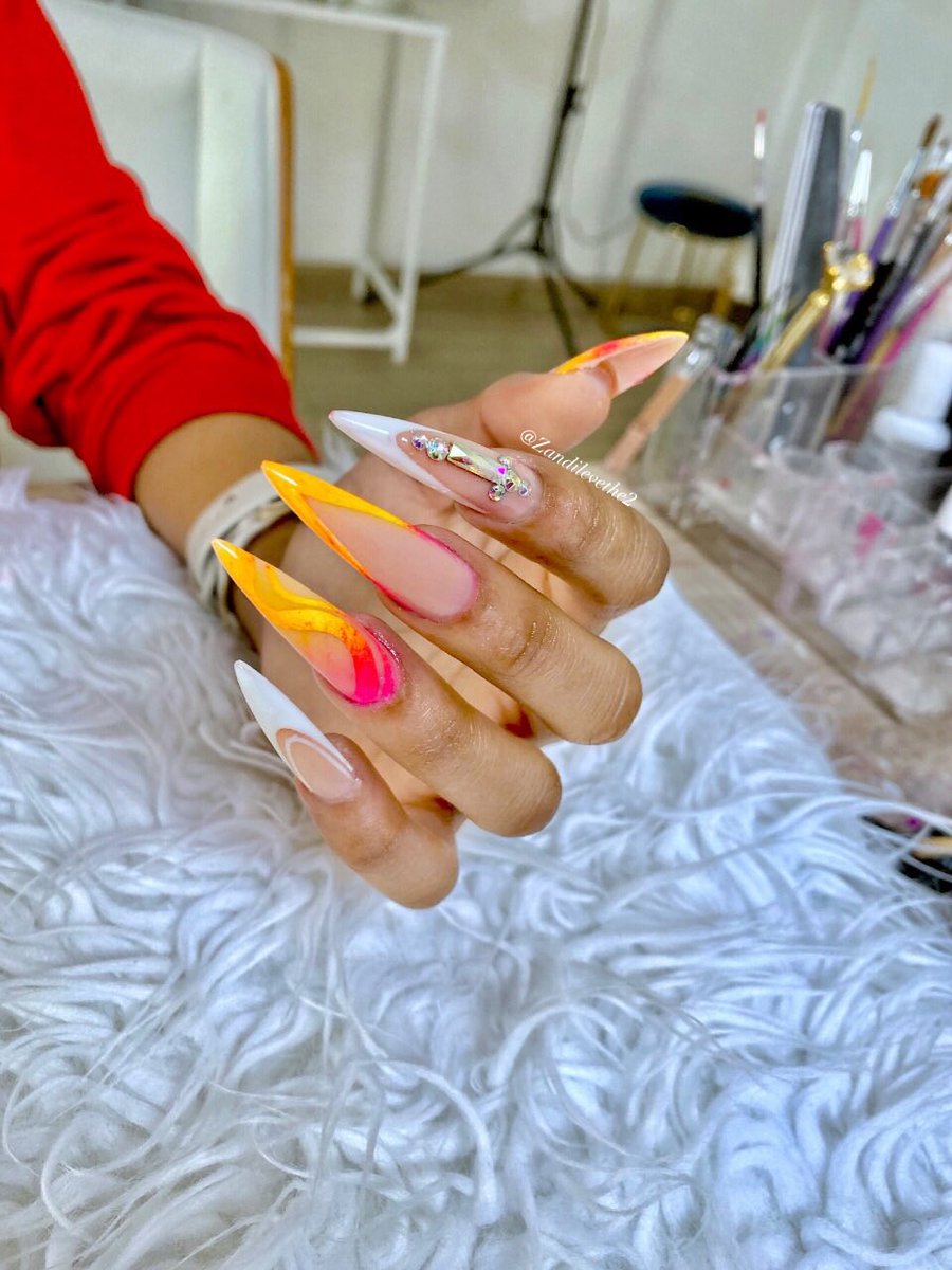 Beautyexposure's tweet photo. #GirlTalkZA #HaveFaith nails done @Beautyexposure based in Durban located in morning for bookings or any enquirer please contact 0655599196 https://t.co/TQftZN8utH