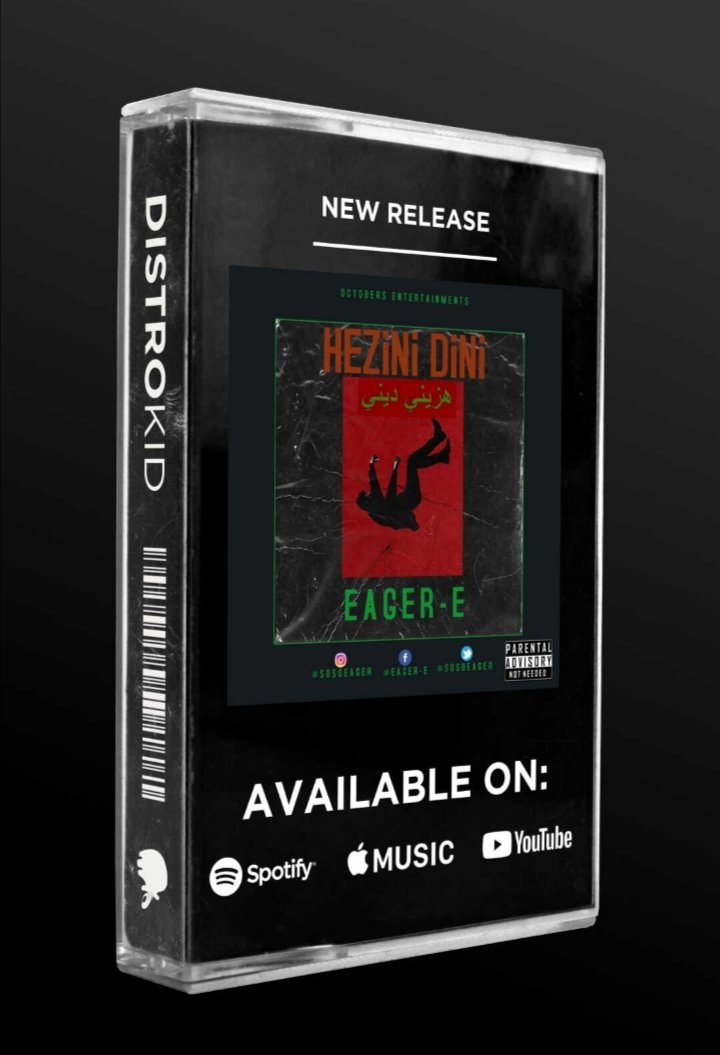 sosoeager's tweet photo. HEZINI DINI
Available everywhere. For the culture and the love. Go stream it. Don't forget to go follow Eager E on all social media handles. @EagerE or @SosoEager https://t.co/TnMplwPZZA