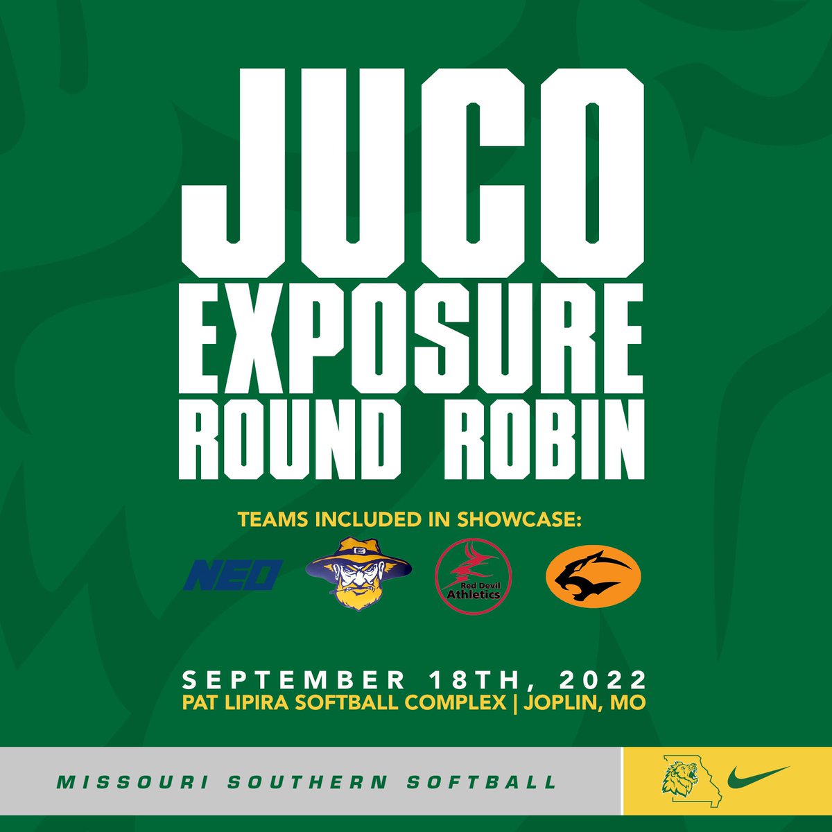 MSSUSoftball's tweet photo. Games going from 10am-7:00pm!
Come watch!
Come recruit! https://t.co/bQFNtPapVg