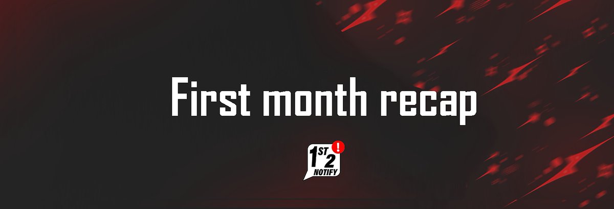 1st2Notify's tweet photo. Thats a wrap! Our first full month as a dedicated NFT server completed. We are over the moon with our performance so far.

Like, Retweet, and Comment to win a free month in our paid server 👀

🧵 Continued Below of Our best Calls this Month...

#NFT #ETH https://t.co/A0fXzUlS59