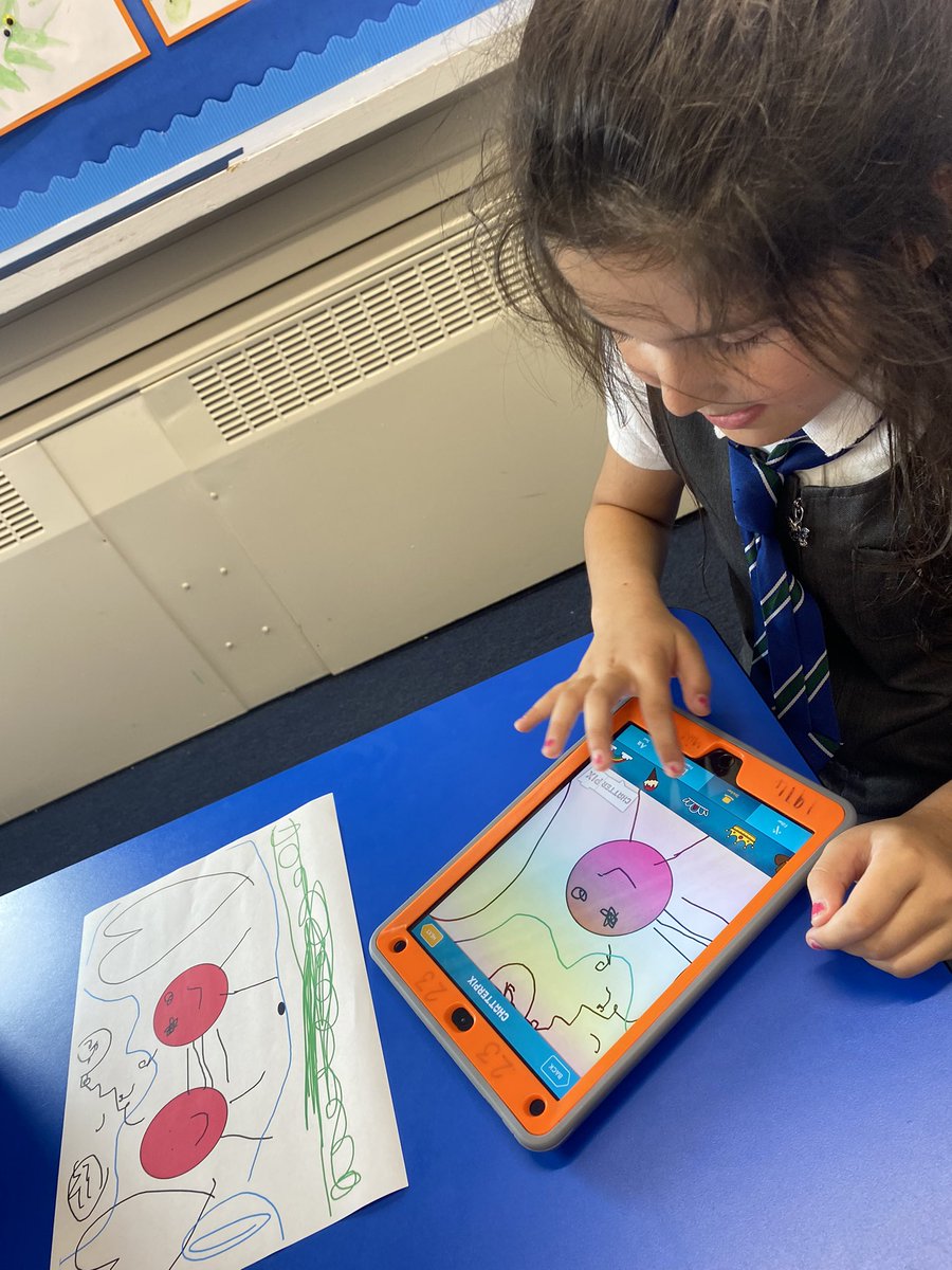 lou_pollock_'s tweet photo. We really enjoyed the book ‘Mixed: A colourful story’ in class. We used https://t.co/lYbNWgKYpg to draw our own mixers and brought them to life using the Chatterkid app. @dedridgeps #weallmatter #dedridgedoesdiversity https://t.co/IoEdmWC7eu