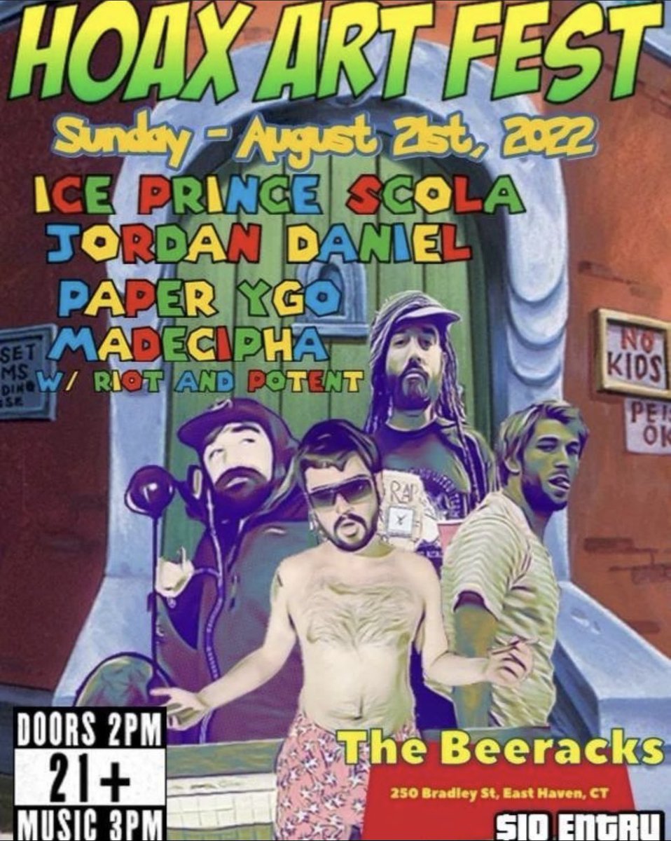 This weekend we have two exemplary evenings planned for you! 

We’re really excited about the Jazz night on Saturday (8/20) it’s free, all ages, and a ton of fun! 

On Sunday (8/21), Hoax Art Fest takes over the mail room with vendors, ritual pizza co, &amp; live music!