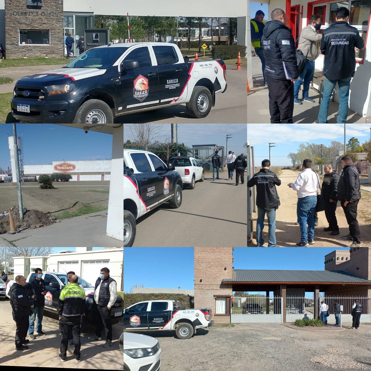 EAlvarezOK's tweet photo. Jornada de inspecciones en la Ciudad de Río Cuarto de @suvicoarg junto a @mintrabajocba y @minsegcba. Los objetivos relevados fueron los siguientes, Quebrachos Club de Campo, Casa Deportiva Tate, Paseo Rivera Shopping,  Edificio Torre Centum, Riverside Country Club, https://t.co/LCqiF6Msvn