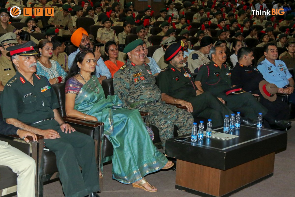 lpuuniversity's tweet photo. He interacted with thousands of LPU students & zone's NCC cadets while motivating them to contribute their best in nation-building by staying focussed, nurturing positivism & unleashing their potential.
Swipe through these glimpses!
#EventsAtLPU #NCC #LPUNCC #YouthTalk #ThinkBIG https://t.co/yDyxNE8aEp