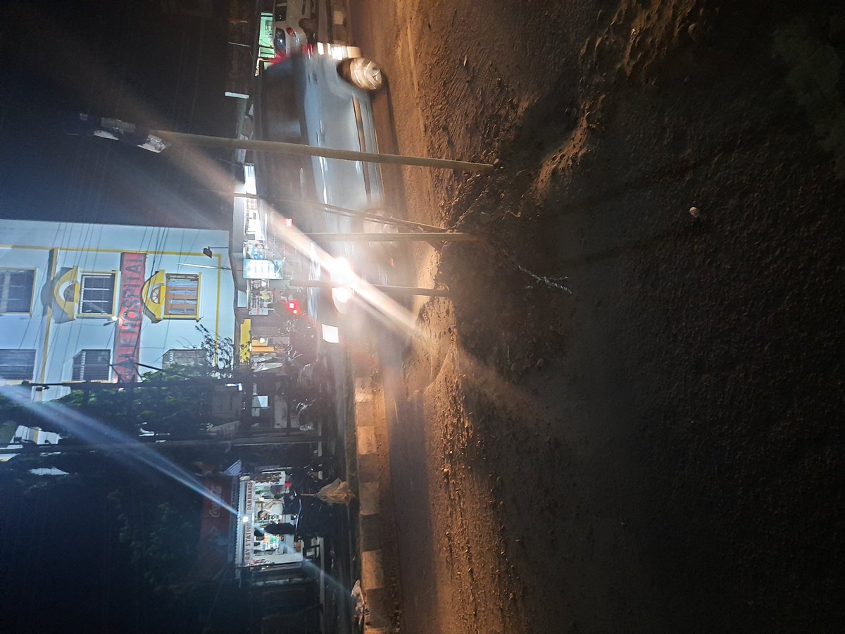 Briti1's tweet photo. @dccachar @CMOfficeAssam @EngineersAPWD @himantabiswa @PMOIndia @drrajdeeproy
@M_Lekhi  More than one month in SMC Road Silchar infront of Nighgingle Hospital...Serious condition of road...PHE cut the road..not repaired. https://t.co/P10imJHLun