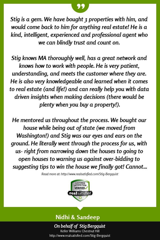 Stig_RE's tweet photo. Testimonials like this make me smile… really wide. https://t.co/iimMLpjSQm via @realsatisfied https://t.co/bO7JEguDbT