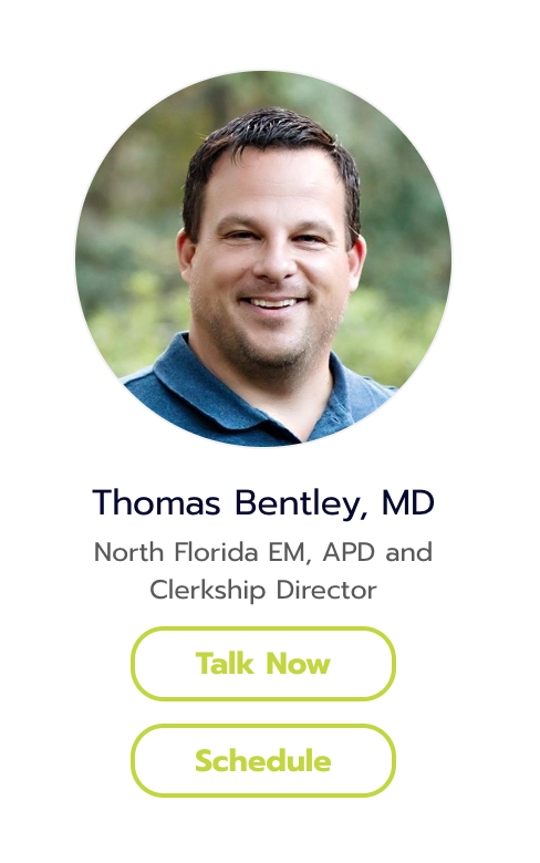 Join <a href="/TomBentleyMD/">Tom Bentley MD</a> for the <a href="/emresidents/">emresidents</a> virtual fair. He's online RIGHT NOW (and for the next 4 hours) and happy to talk to #EMBound #medicalstudents about our program, our curriculum, Florida Gators, football, traveling or anything you want!

#medstudenttwitter #Match2023