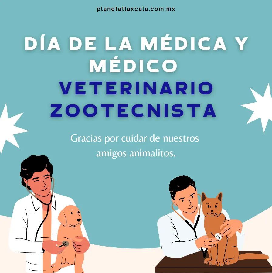 PlanetaTlaxcala's tweet photo. 🐣🐔🐦🐮Felicidades a todas las y los profesionales en el área 🐶🐱🐰🐸
🔹El 17 de agosto se celebra en México el Día del Médico Veterinario Zootecnista, en conmemoración a la fecha en la que se fundó la primera escuela veterinaria en México y en el continente americano, en 1853. https://t.co/j8tRPiSvs2