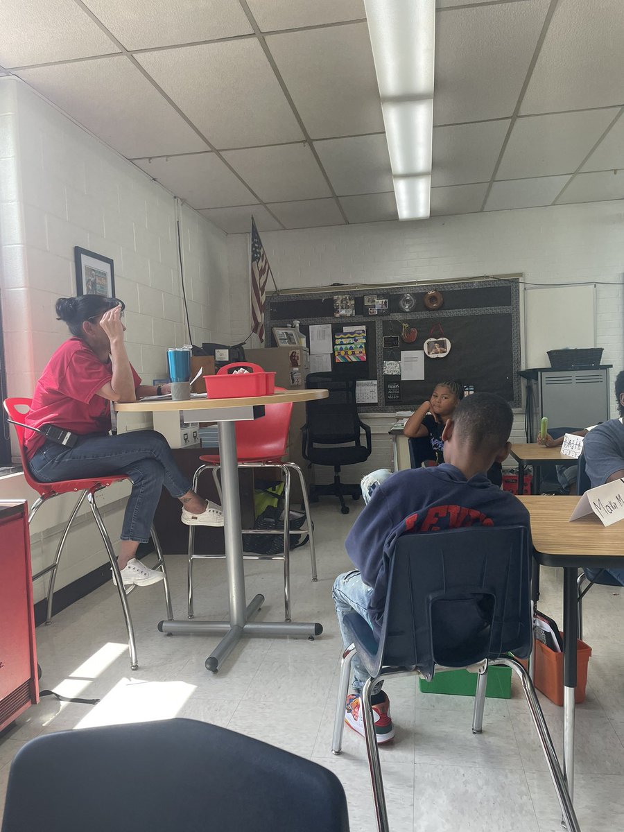 Mrs. B is reading letters from past 5th graders! They left a little advice for the new fifth grade family!