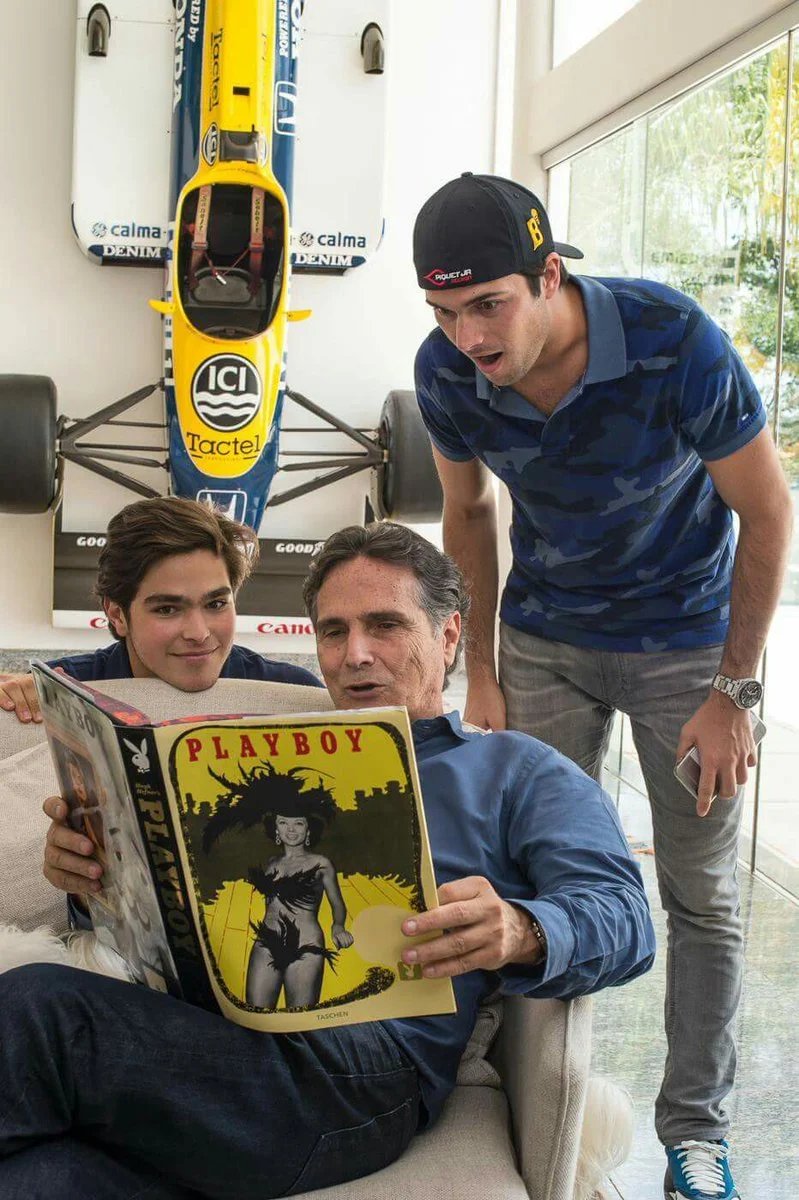 Happy Birthday to 3-time champ, Nelson Piquet. 