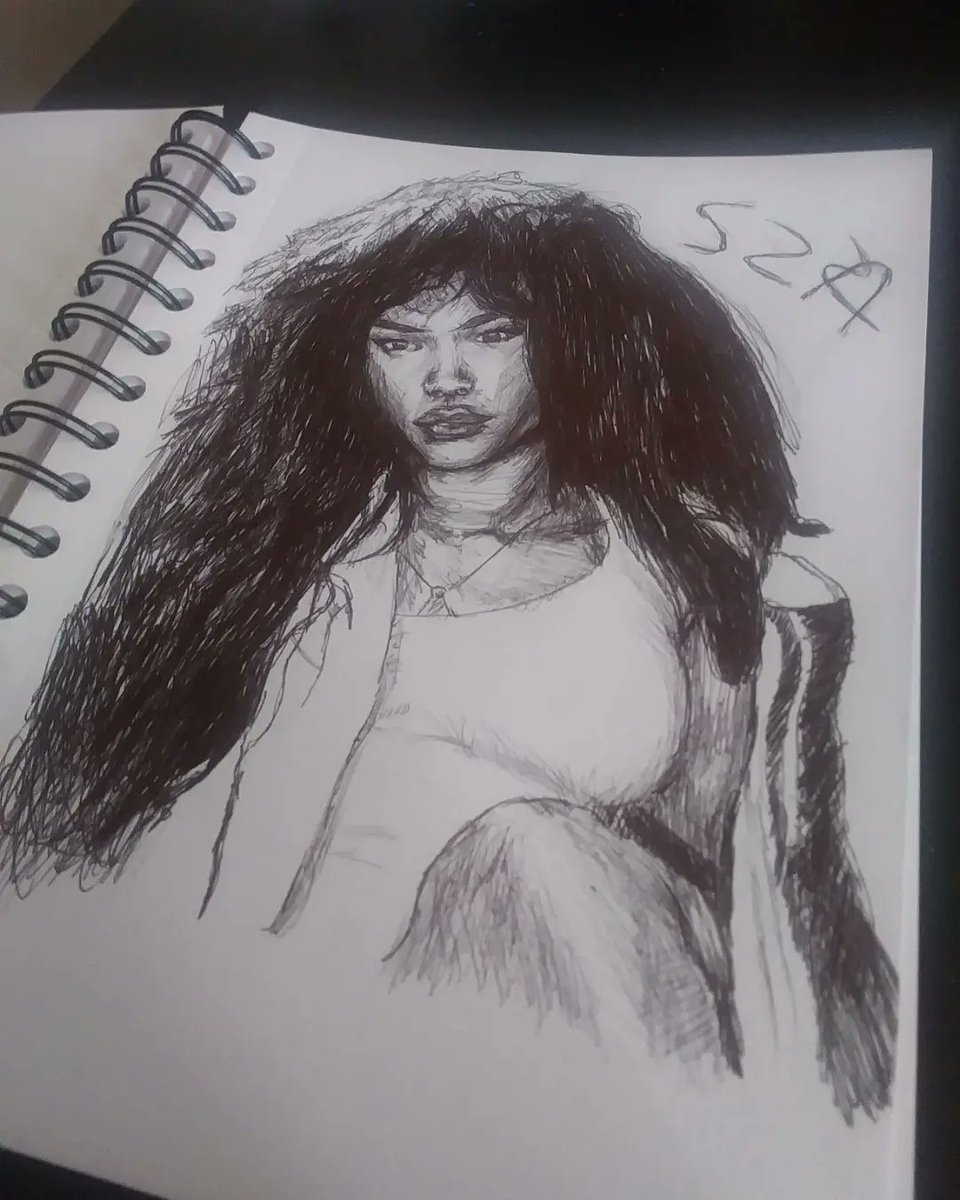 Tyartsanddesign's tweet image. "Mirrors inside me, they recognize you." - @sza
@sza pen drawing 
#sza #szadrawing #hiphop #hiphopart #twitterart #tweetart #pendrawing #tyartsanddesigns #sketchdaily #sketchaday #everydaydraw #penart #ig_artistry #twitterartgallery #twitter_artist  #sketchingtime #sketchingart