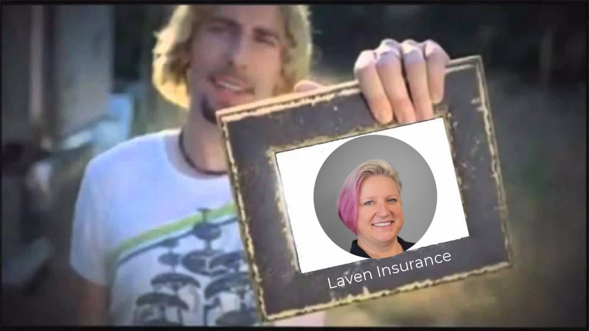 LavenInsurance's tweet image. When thinking about insurance, take Nickleback's advice and look at the photograph...  😃😃 #laveninsurancerocks