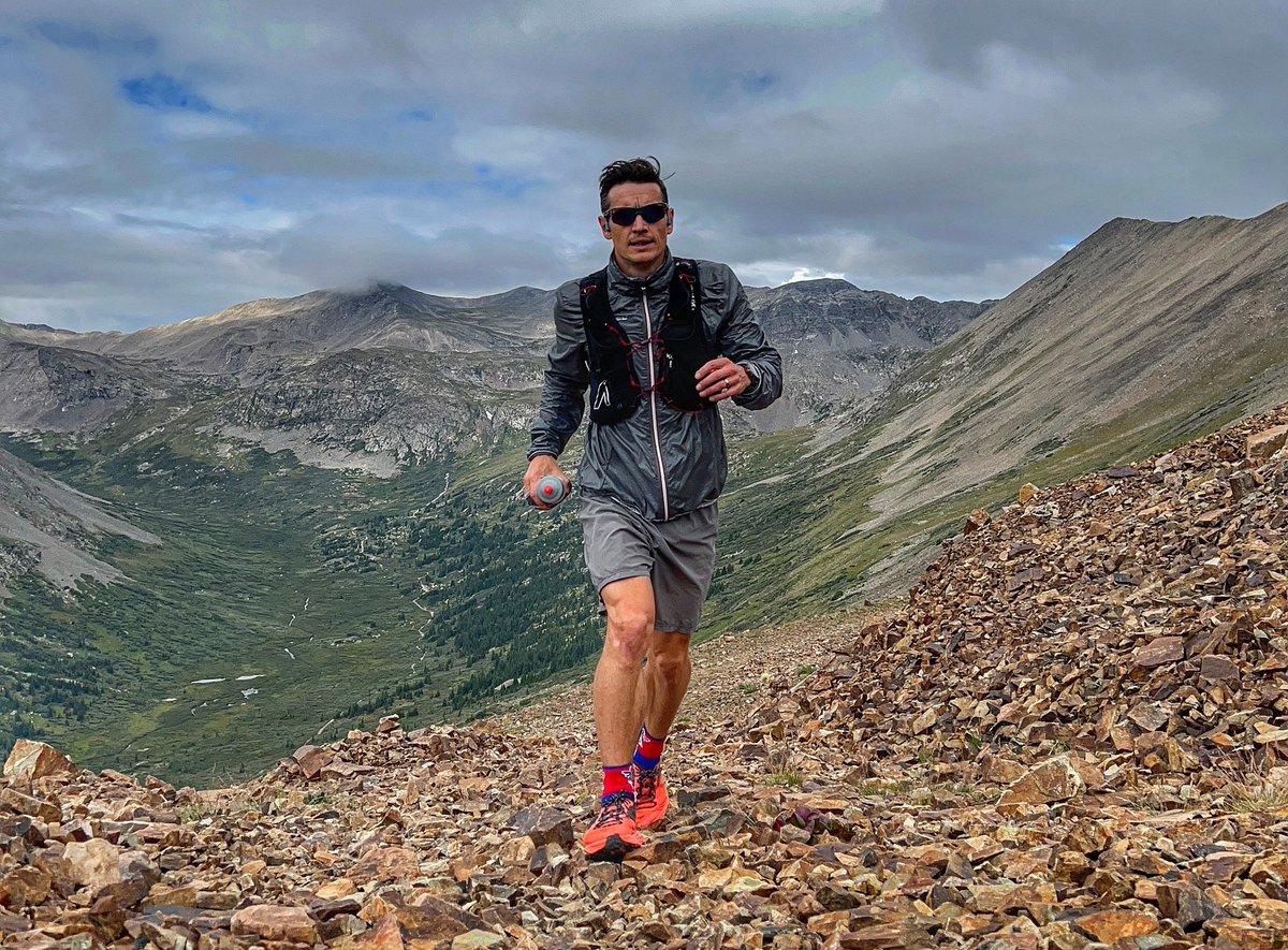 sharmanian's tweet photo. Exactly the altitude of #HopePass (12,600ft) - can’t say my training isn’t specific. Last mountain hike before Leadville #LT100 and things are starting to click. #embracetheSUC #UltrAspire #Drymax #runlikeasquirrel https://t.co/bH4vD9ZIcS