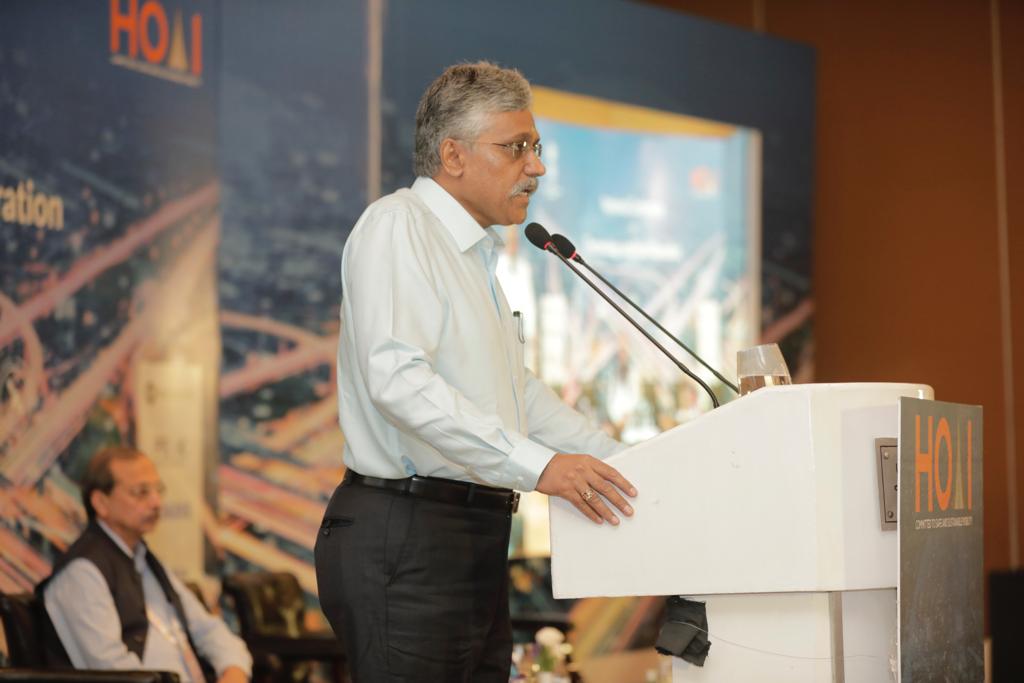 MORTHIndia's tweet photo. Minister of State MoRTH &amp; Civil Aviation @Gen_VKSingh called upon the highway operators to use technology in order to cut down construction cost, improve quality of road, while taking care of the environment. https://t.co/VtYFA3CCMs