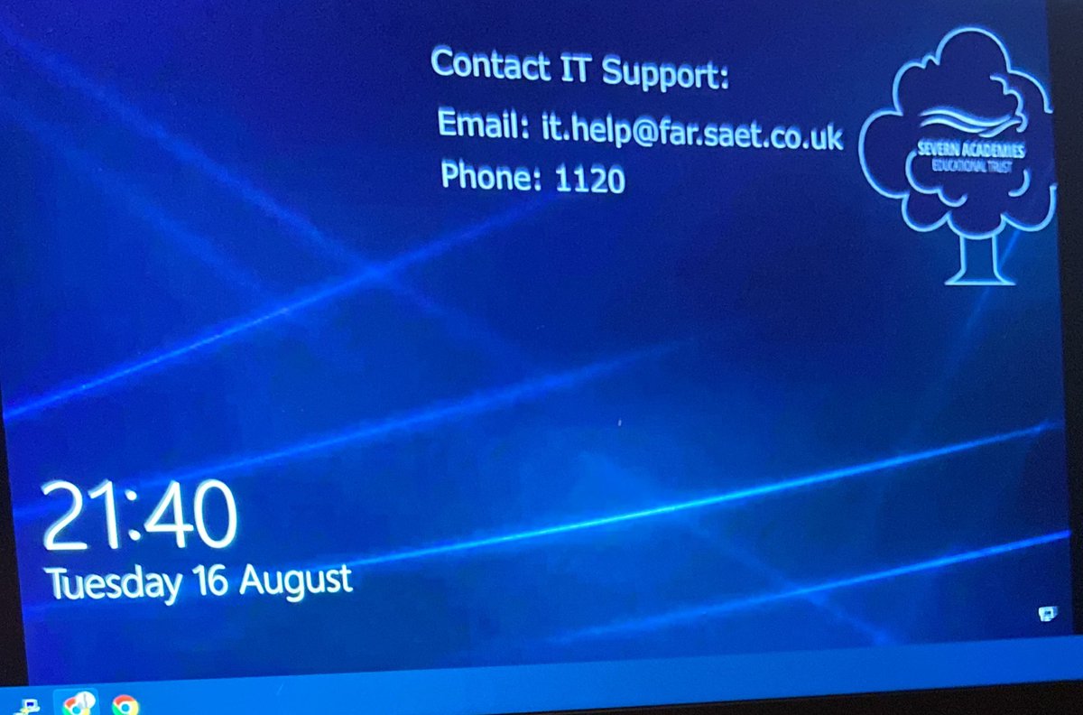 SAET - IT Support Team tweet media