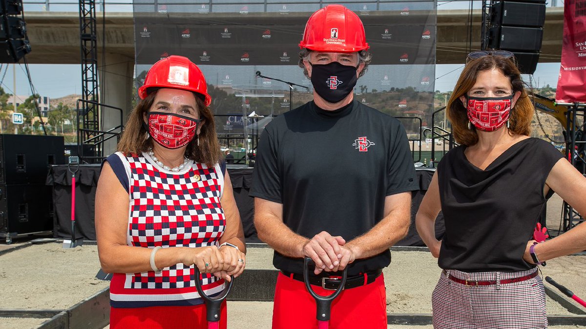 SDSU Mission Valley (@sdsu_mv) on Twitter photo Today marks two years since breaking ground on #SDSUMV! π We're looking forward to opening <a href="/SnapdragonStdm/">Snapdragon Stadium</a> in just a few short weeks and continuing our progress on the site development.
Check out throwback photos from the groundbreaking event. β¬οΈ Today marks two years since breaking ground on #SDSUMV! π We're looking forward to opening <a href="/SnapdragonStdm/">Snapdragon Stadium</a> in just a few short weeks and continuing our progress on the site development.
Check out throwback photos from the groundbreaking event. β¬οΈ