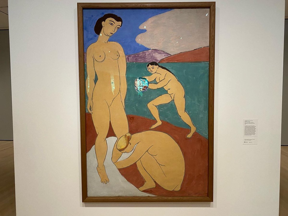 JohnCerilli's tweet photo. Yesterday I went to the @MuseumModernArt. They have a wonderful exhibit about #HenriMatisse’s, #TheRedStudio, where they gather together all of the works #Matisse depicted in one place, for the first time in over 100 years. It’s fantastic! #MoMA #Art #PostImpressionism 🖼 🎨 🟥 https://t.co/GJ4PlNR2GS