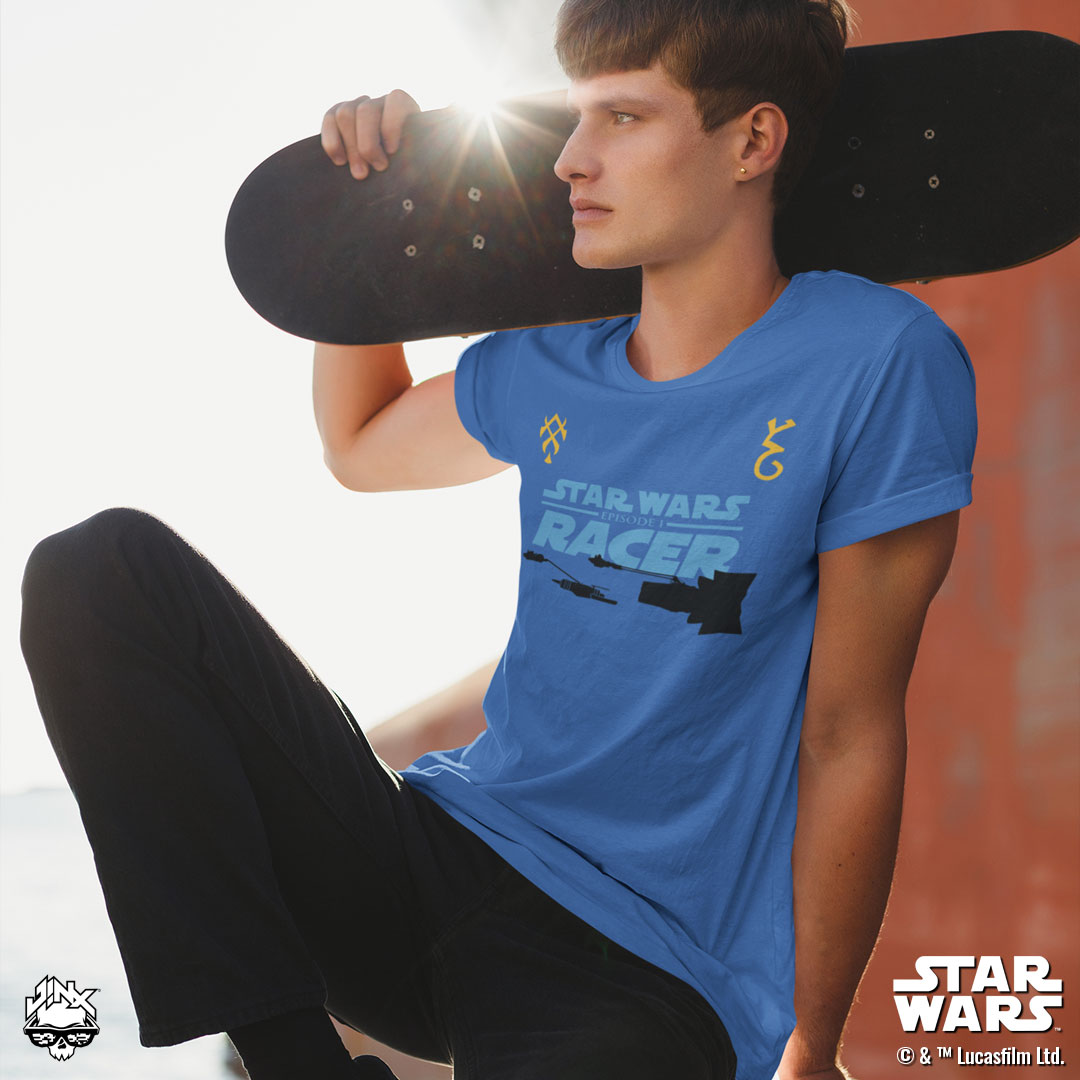 Podracing? Team jersey required.

Before you jump in your racer, make sure you've got your Star Wars Podracer Jersey Premium Tee on and ready to roll. You can't compete without one.

We've got you covered: bit.ly/3EJlw3I