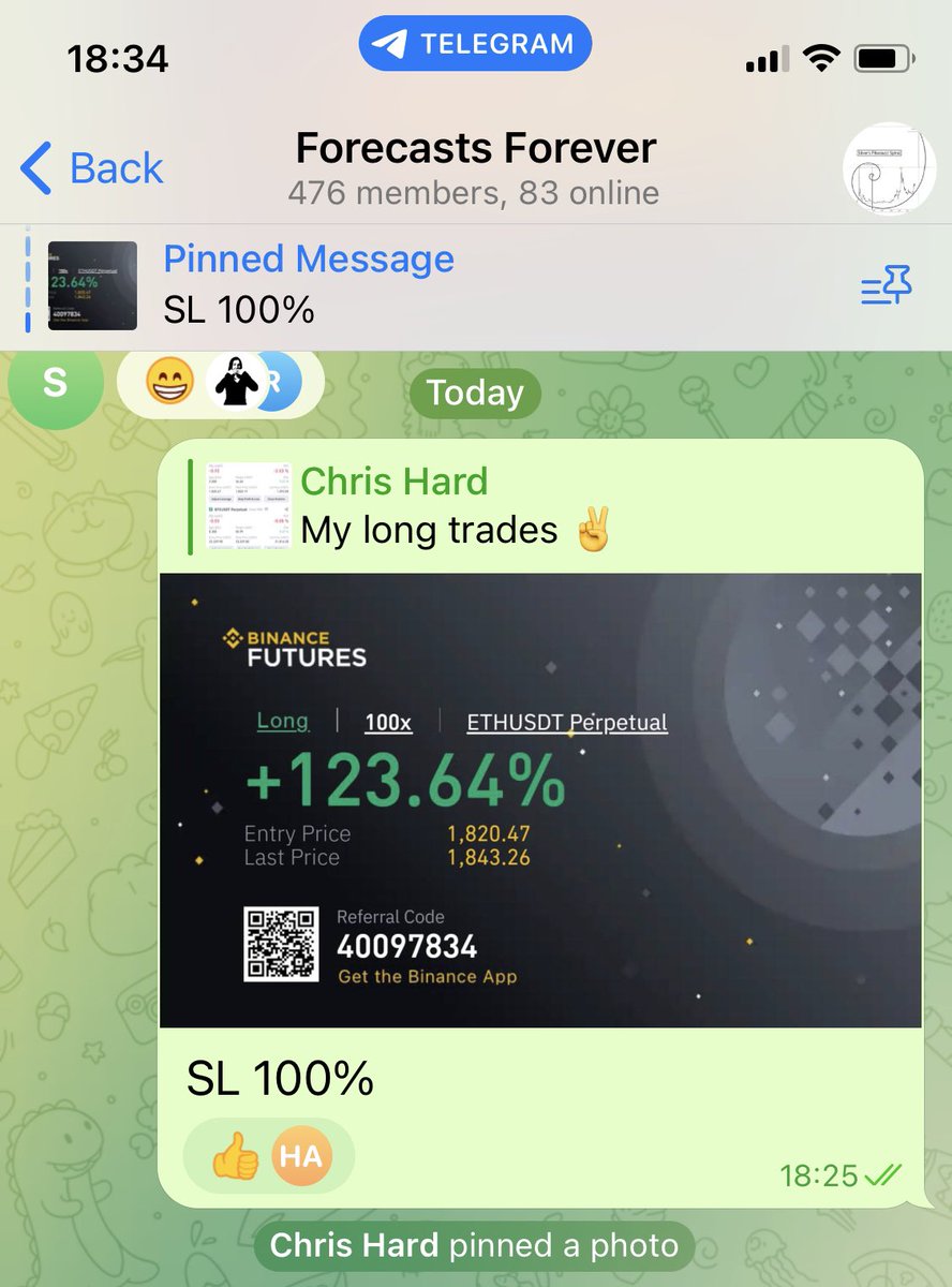 ChrisBTCbull's tweet photo. My 5 trade today and profit ✌️

#ethereum https://t.co/qE9rKu3Zu3