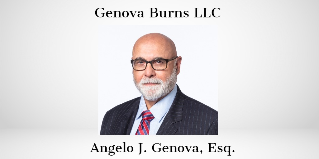 #GenovaBurns Co-Founding Partner #AngeloJGenovaEsq. (<a href="/AJGenovaEsq/">Angelo J. Genova</a>) has been named once again to <a href="/lawdragon_news/">Lawdragon</a>' 500 Leading Corporate Employment Lawyers annual Guide honoring the nation’s top advisors. #WeMeanBusiness #EmploymentLawyers #EmploymentLaw bit.ly/3wbECO5
