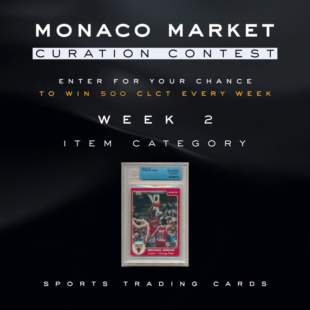 CollectCoin on Twitter "CLCT GIVEAWAY 💰💰💰 Topic this week Sports Cards!! Submit your sports